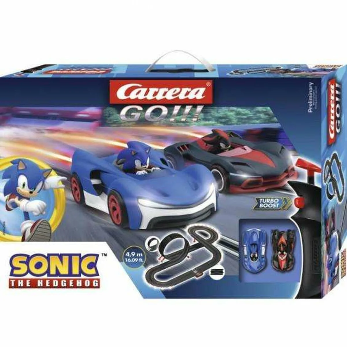 Pista da Corsa Sonic The Hedgehog