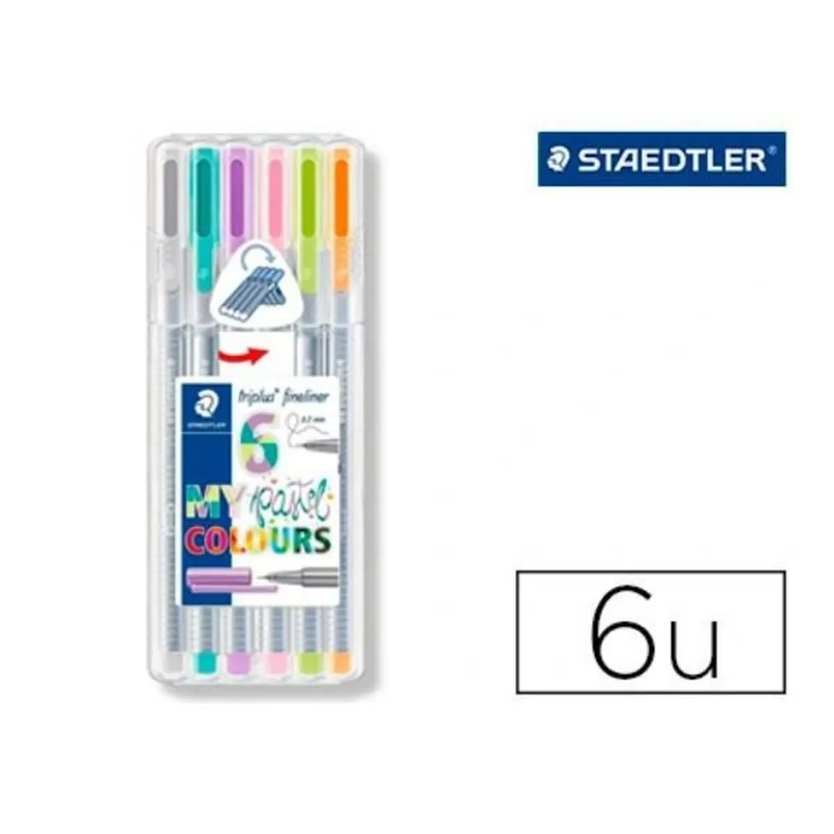 Set di Pennarelli Staedtler 334 SB6CS3 (6 Unità)