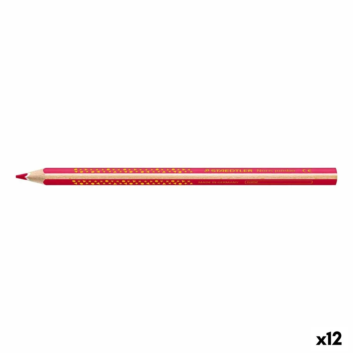 Matite colorate Staedtler Jumbo Noris Rosa (12 Unità)