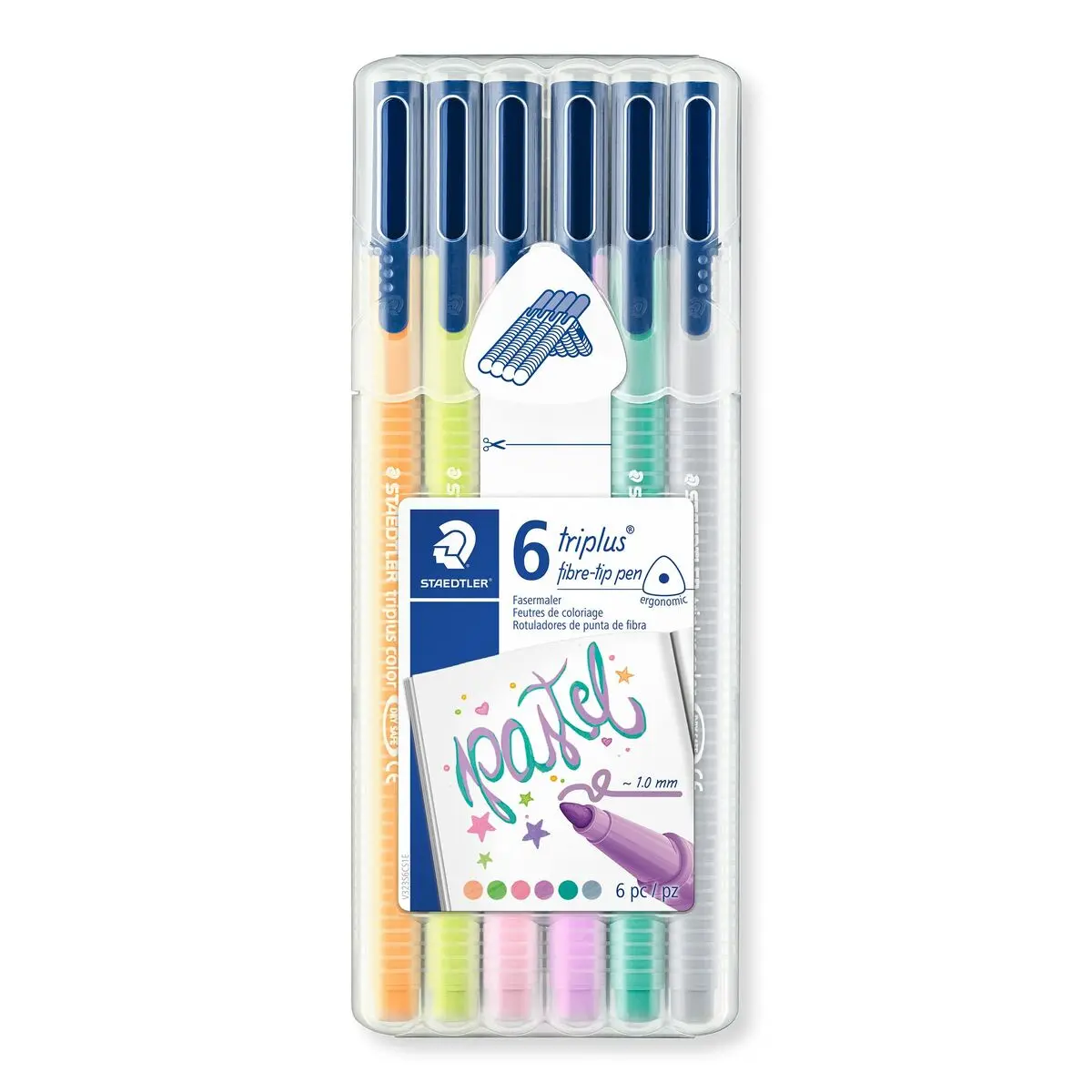 Set di Pennarelli Staedtler Triplus Multicolore Plastica