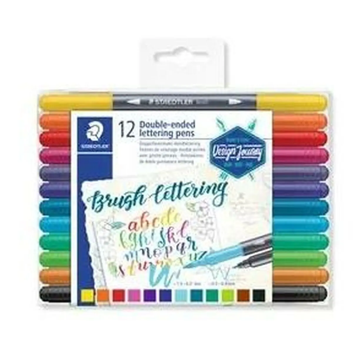 Set di Pennarelli Staedtler 3004 TB12 Multicolore (12 Pezzi)