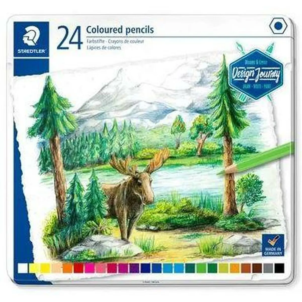 Matite colorate Staedtler Design Journey 24 Pezzi Multicolore