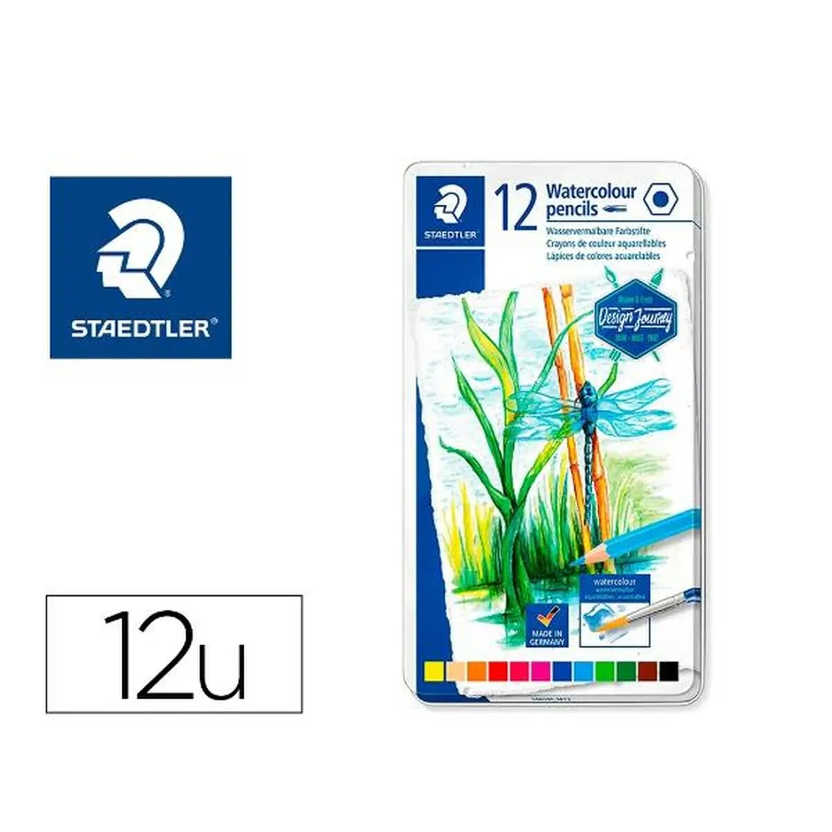 Matite colorate Staedtler 14610C M12 Multicolore