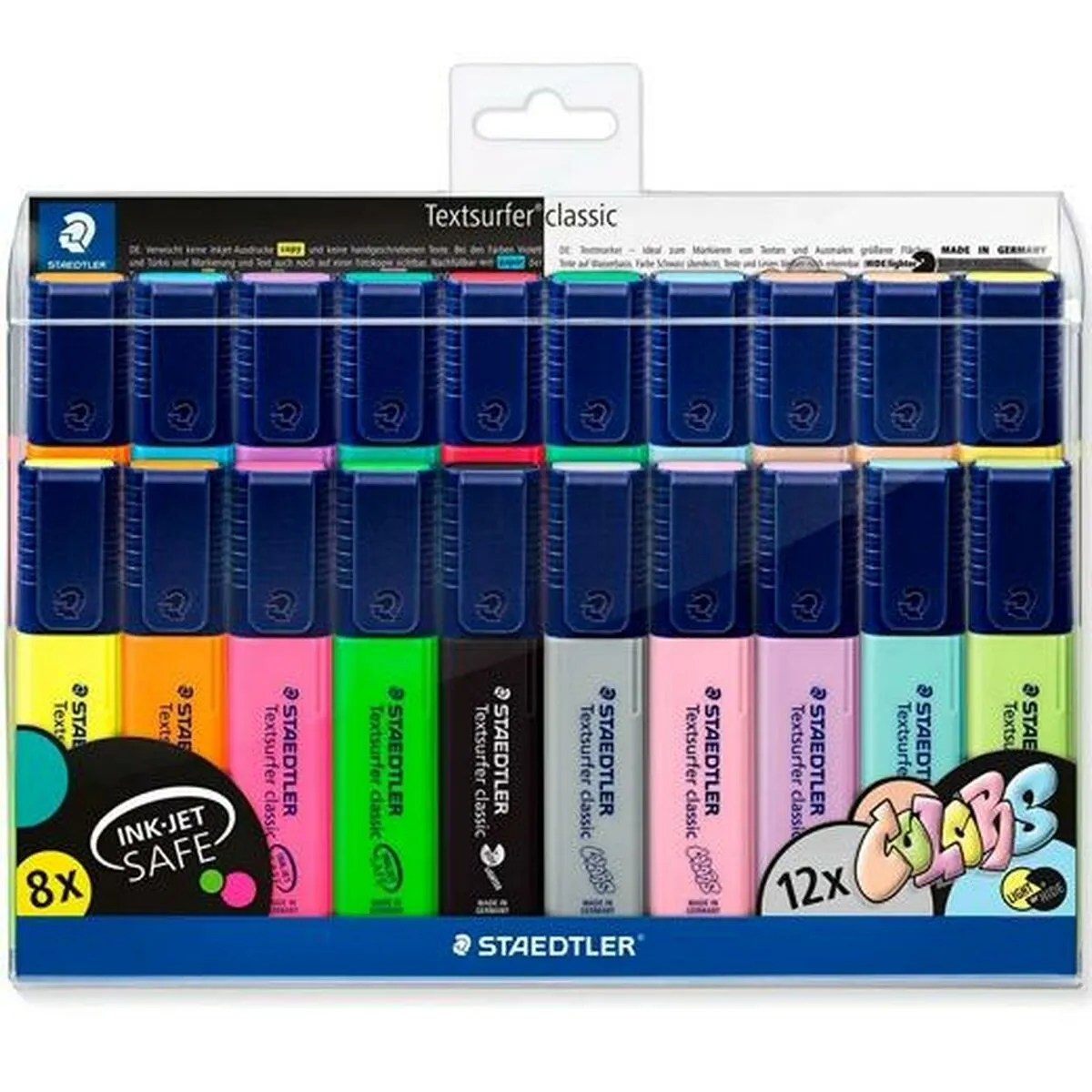 Set di Evidenziatori Staedtler Textsurfer Classic 20 Pezzi Multicolore