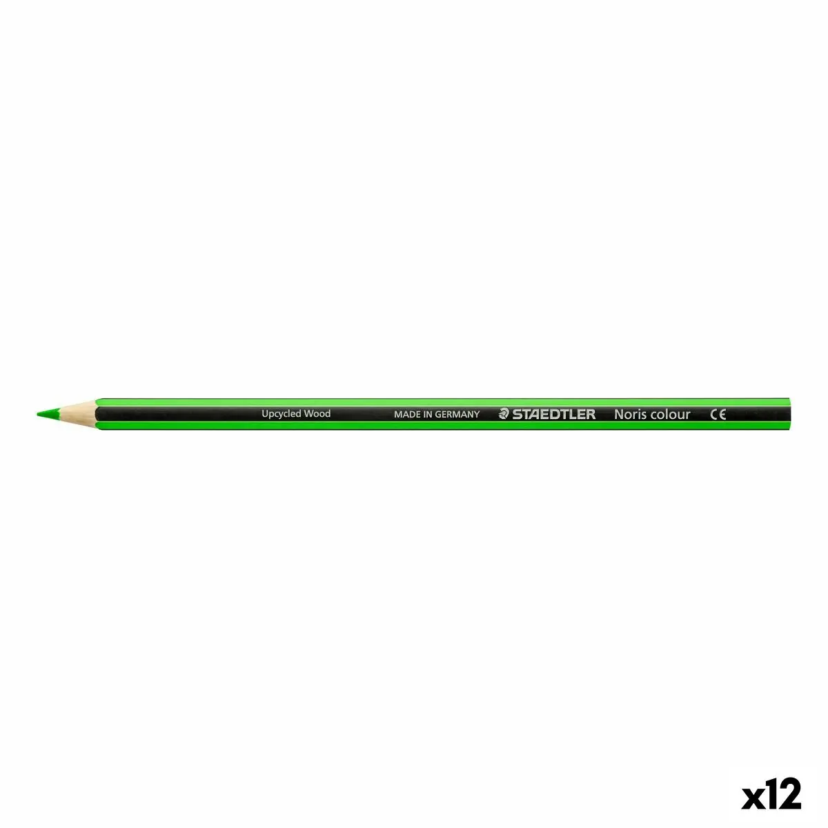 Matite colorate Staedtler Wopex Verde Chiaro (12 Unità)