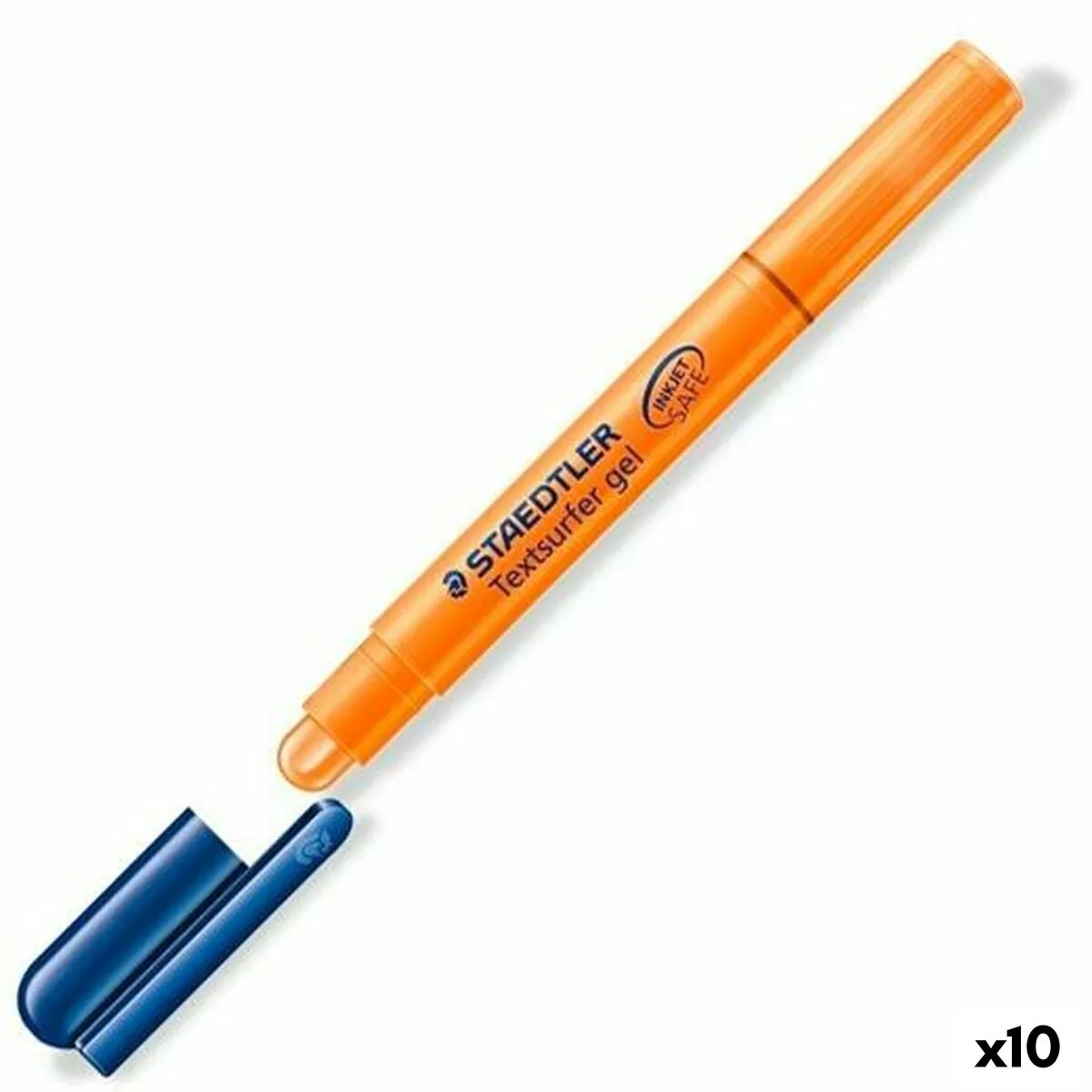 Evidenziatore Staedtler Textsurfer Gel 264 Arancio 10 Unità