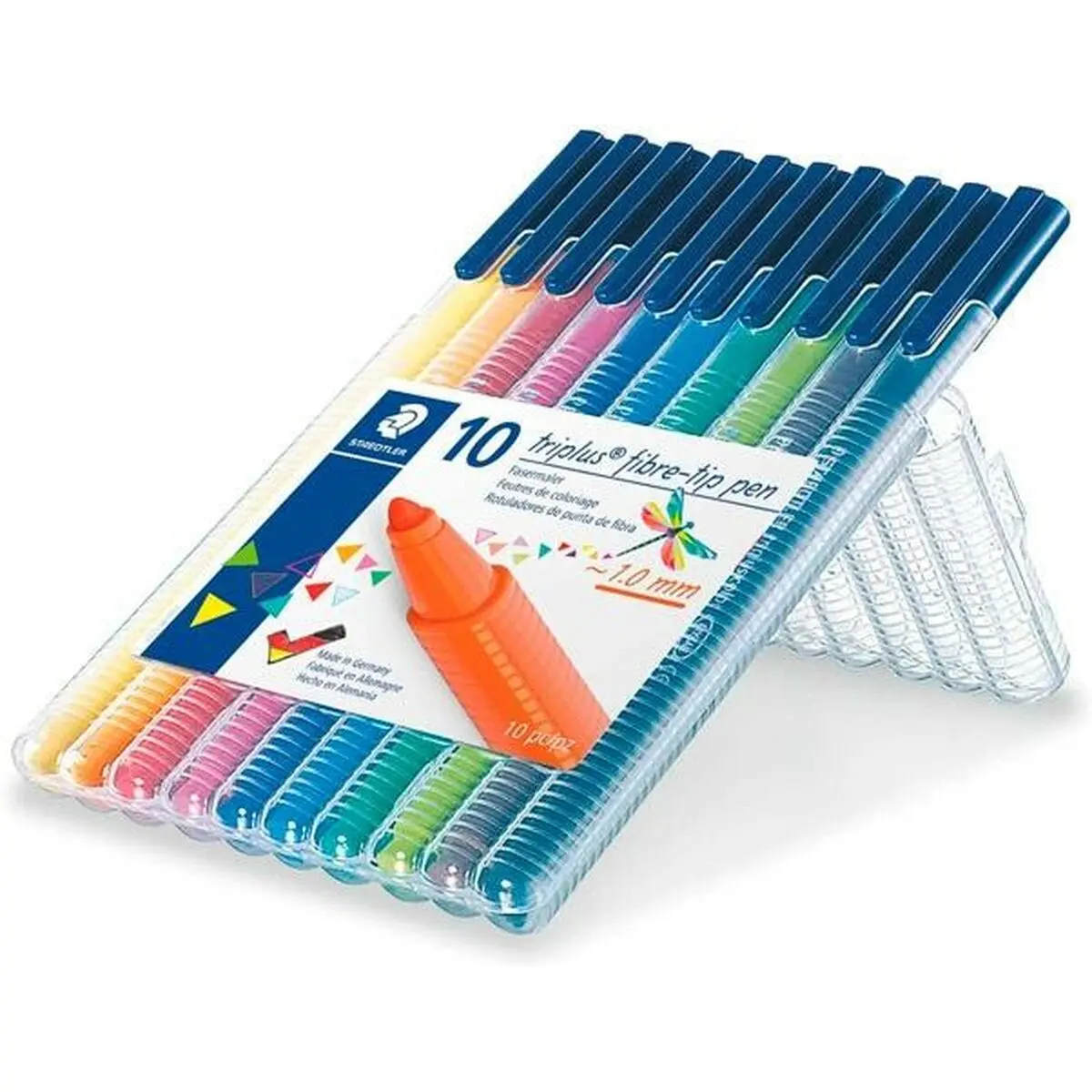 Set di Pennarelli Staedtler triplus color 323 Multicolore (10 Pezzi)