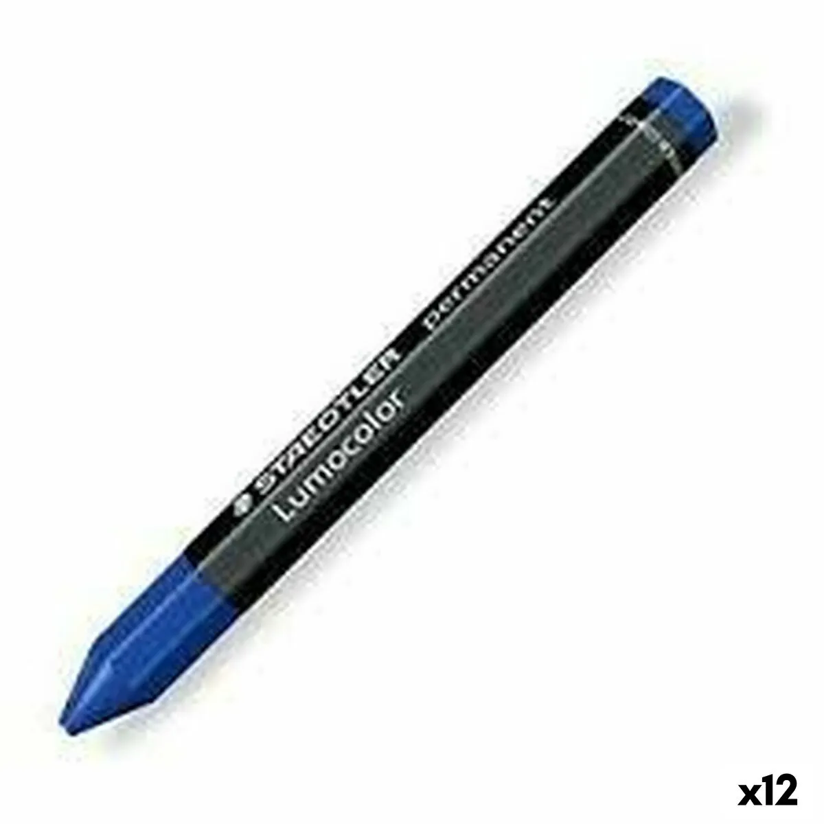 Cera Staedtler Lumocolor 236-3 Azzurro (12 Unità)