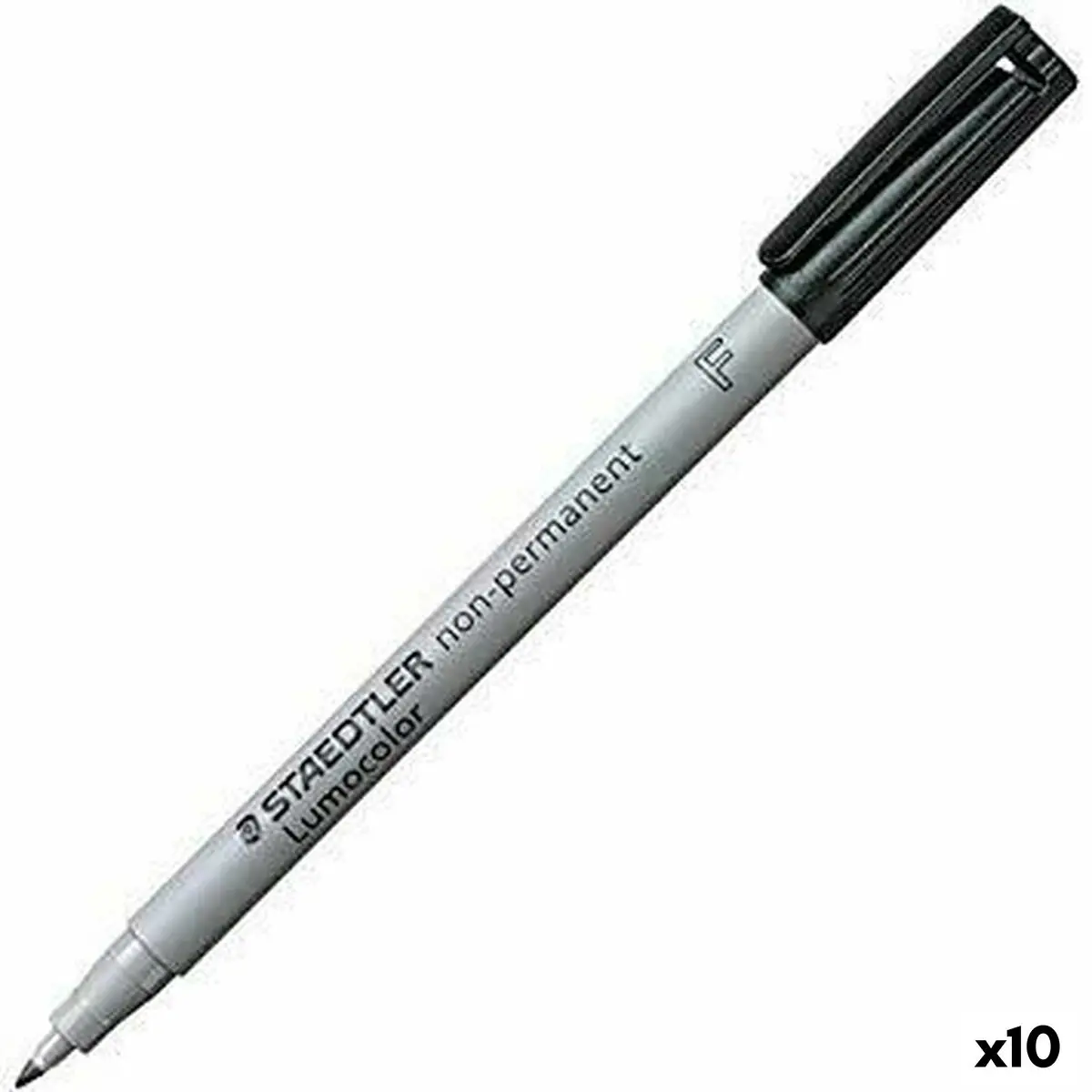 Pennarello Staedtler Lumocolor 316F  Nero (10 Unità)