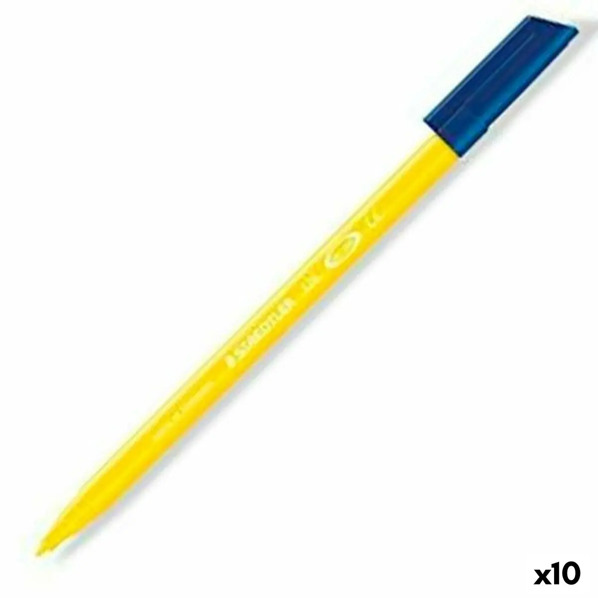 Pennarelli Staedtler Noris Club Giallo (10 Unità)