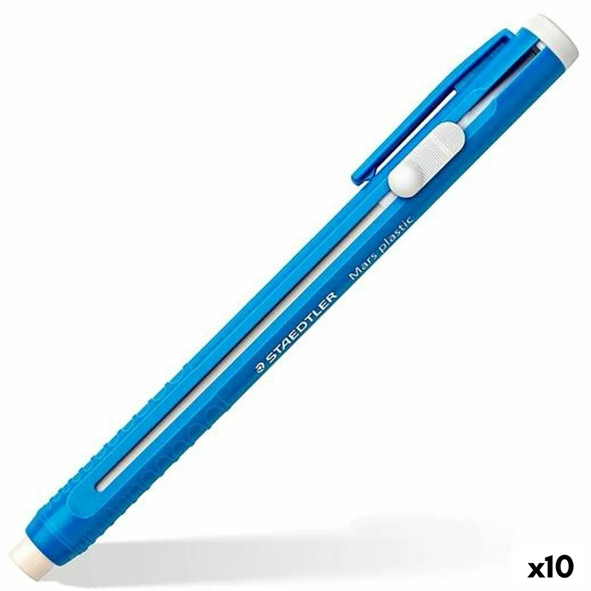 Portagomme Staedtler Mars Plastic Azzurro (10 Unità)