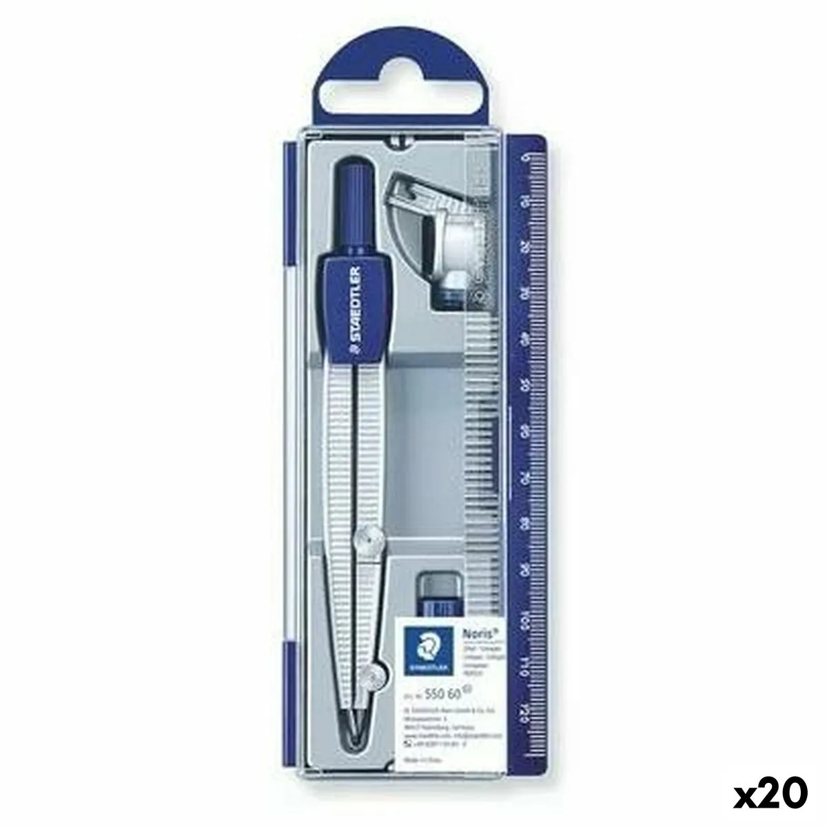 Compasso Staedtler Noris 550 (20 Unità)