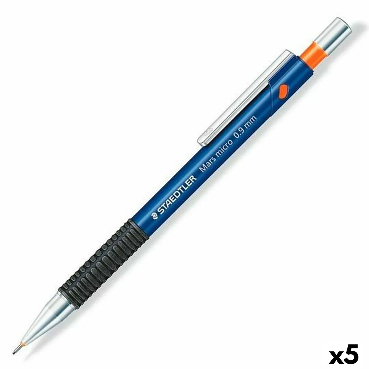 Portamine Staedtler Mars Micro Azzurro 0,5 mm (5 Unità) (10 Unità)