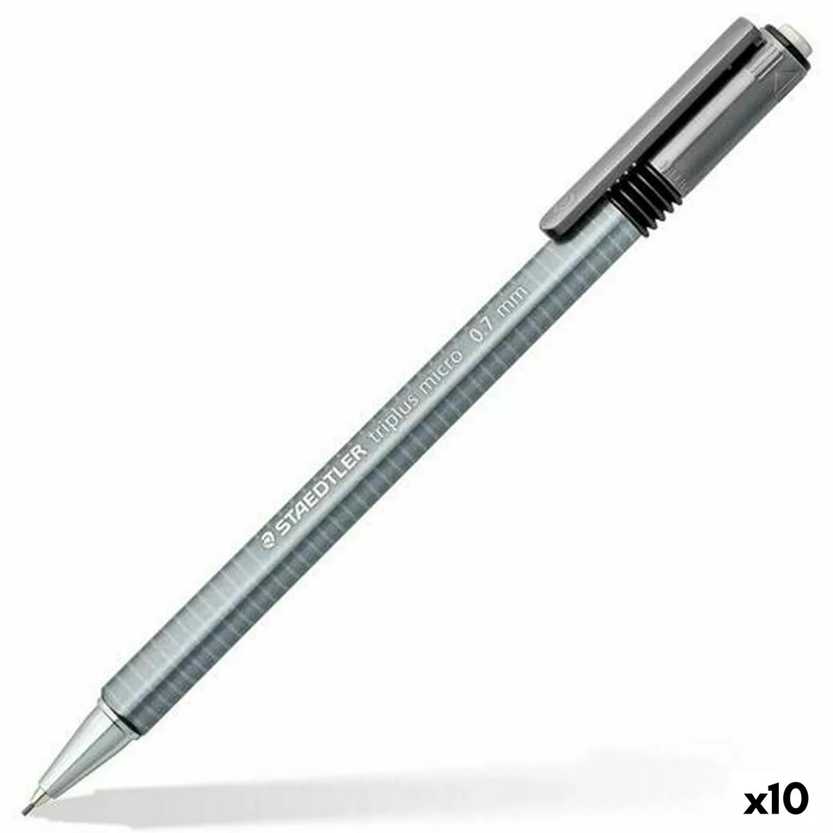 Portamine Staedtler Triplus Micro 774 Grigio 0,7 mm (10 Unità)