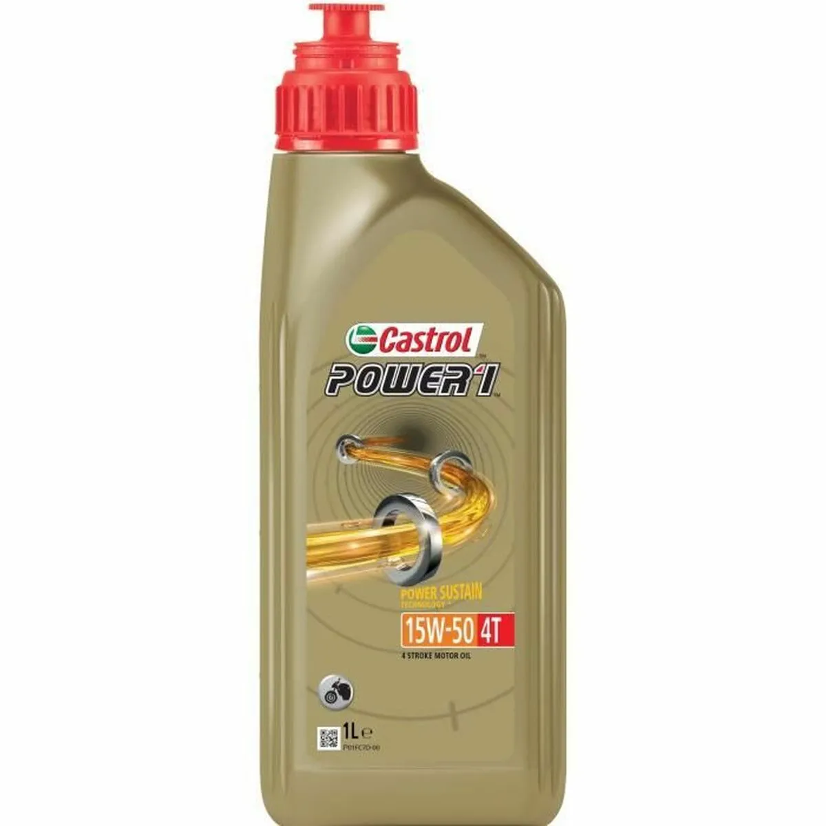 Olio per Motore Moto Castrol Power1 4T 15W50