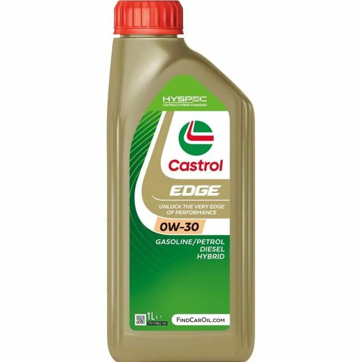 Olio per Motore Auto Castrol EDGE Benzina Diesel Ibrido 0W30 1 L