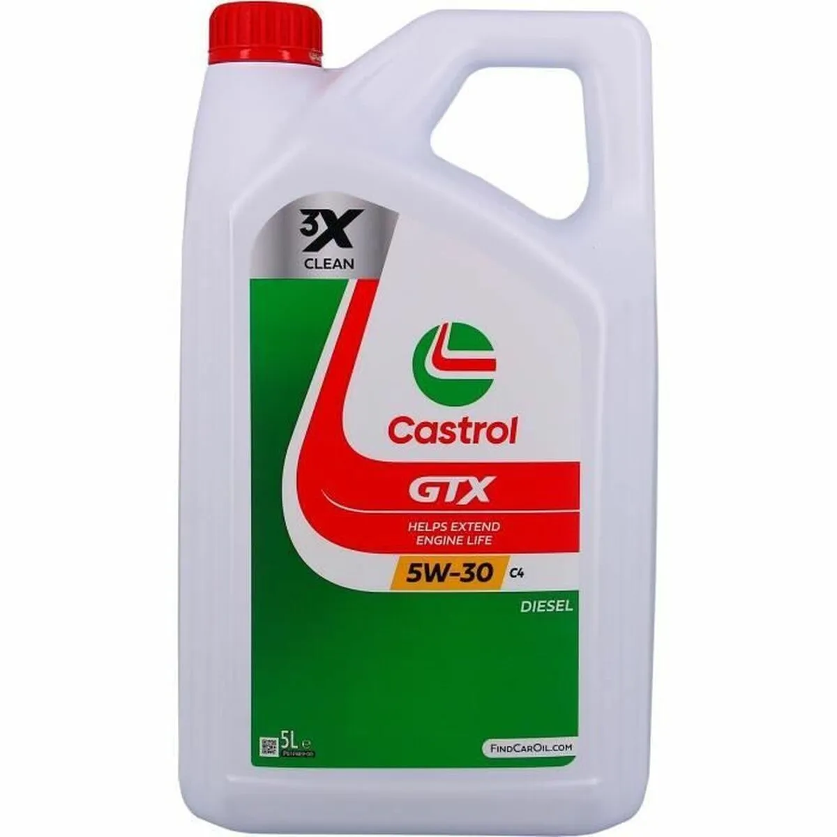 Olio di motore Castrol GTX Diesel 5W30 C4 5 L