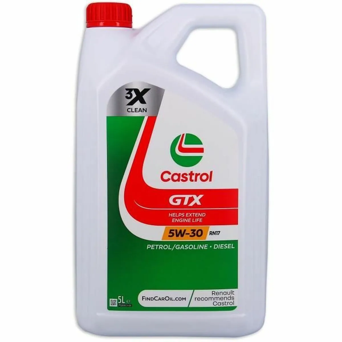 Olio di motore Castrol GTX Benzina Diesel 5W30 5 L