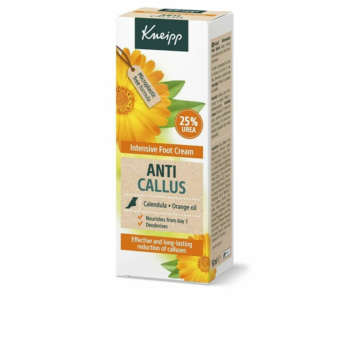 Crema Piedi Idratante Kneipp Anticallos Calendula Intensivo 50 ml