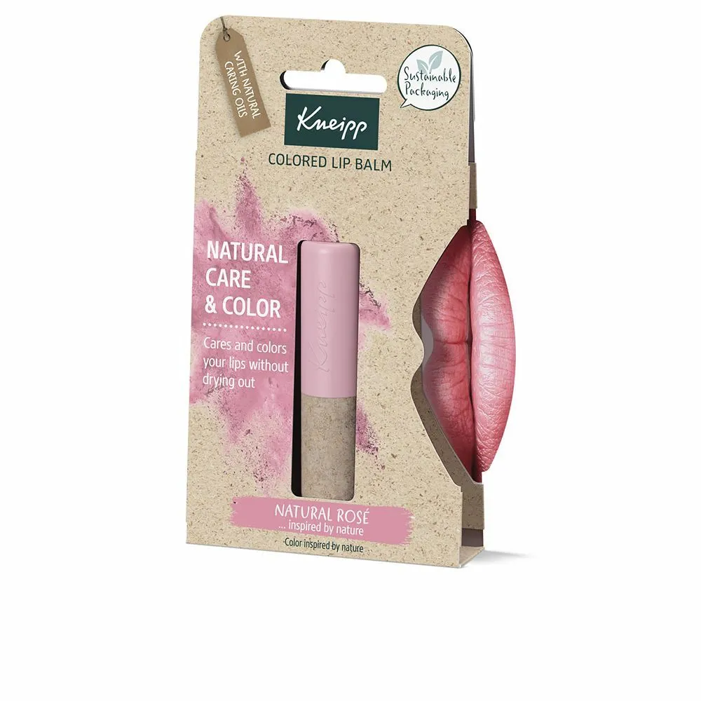 Balsamo Labbra colorato Kneipp Colored Lip Balm Natural Rosé 3,5 g