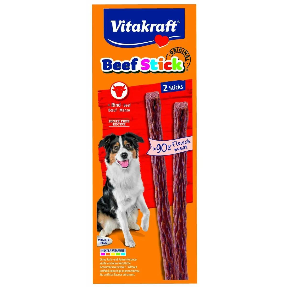 Snack per Cani Vitakraft Beef Stick Beef Carne di manzo e vitello