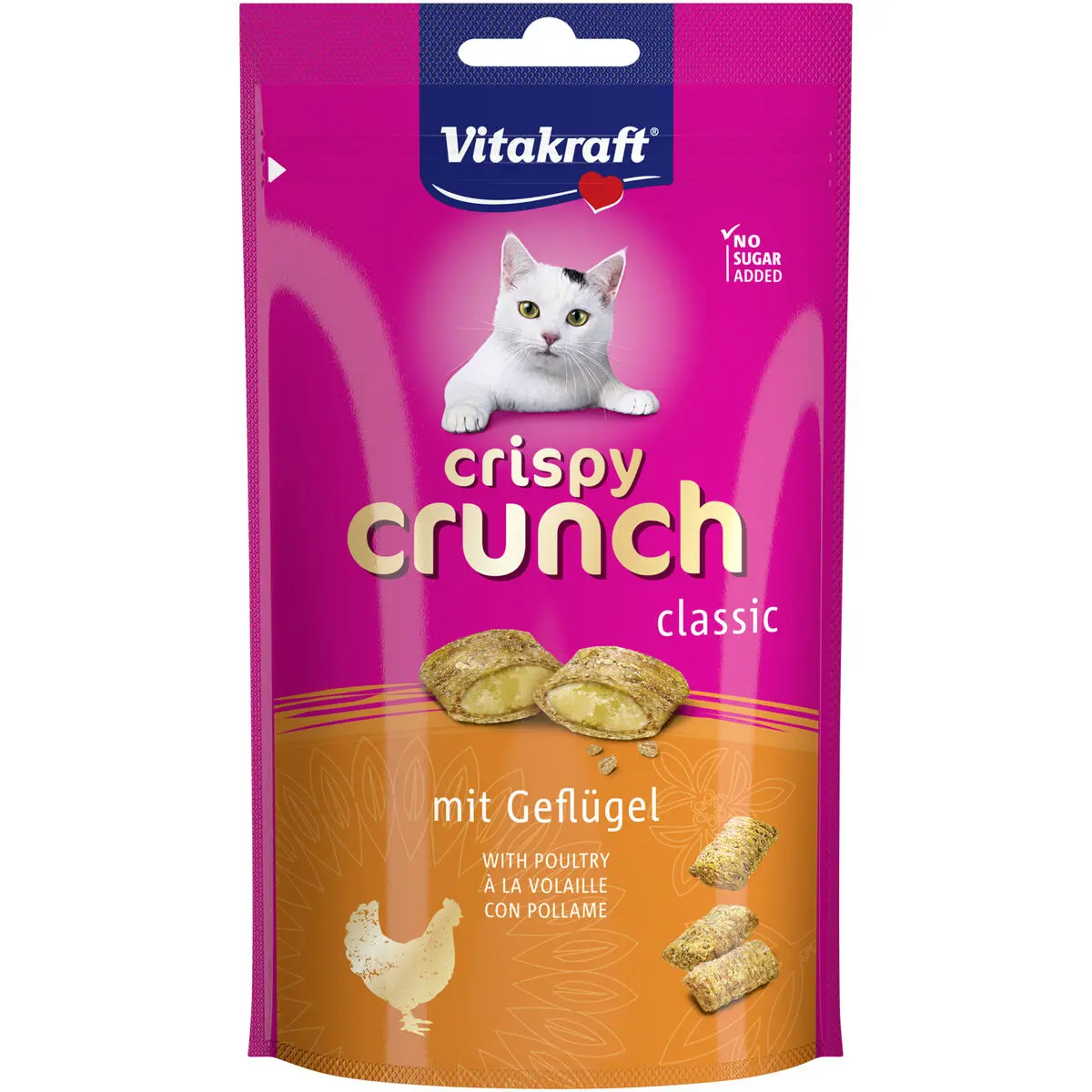 Spuntino per Cat Vitakraft CRISPY CRUNCH Uccelli 60 g