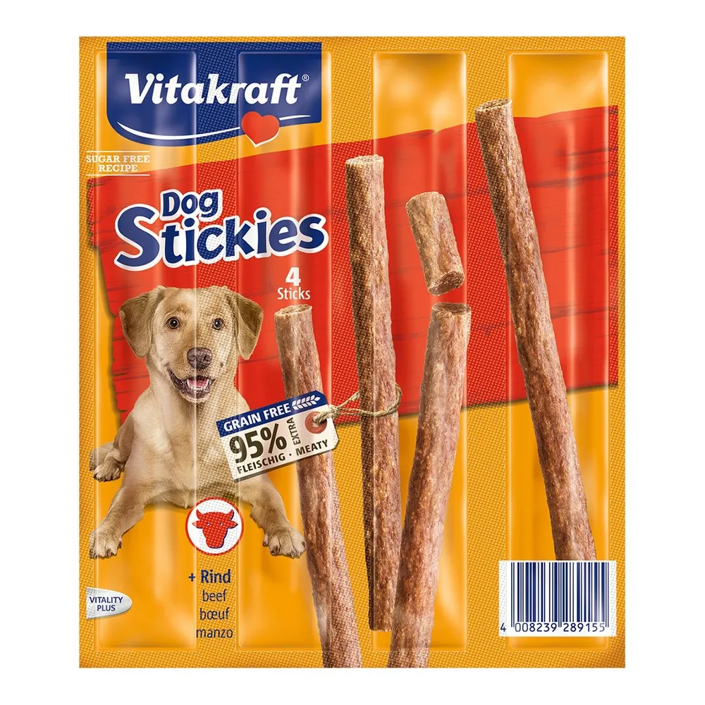 Snack per Cani Vitakraft Stickies (44 g)