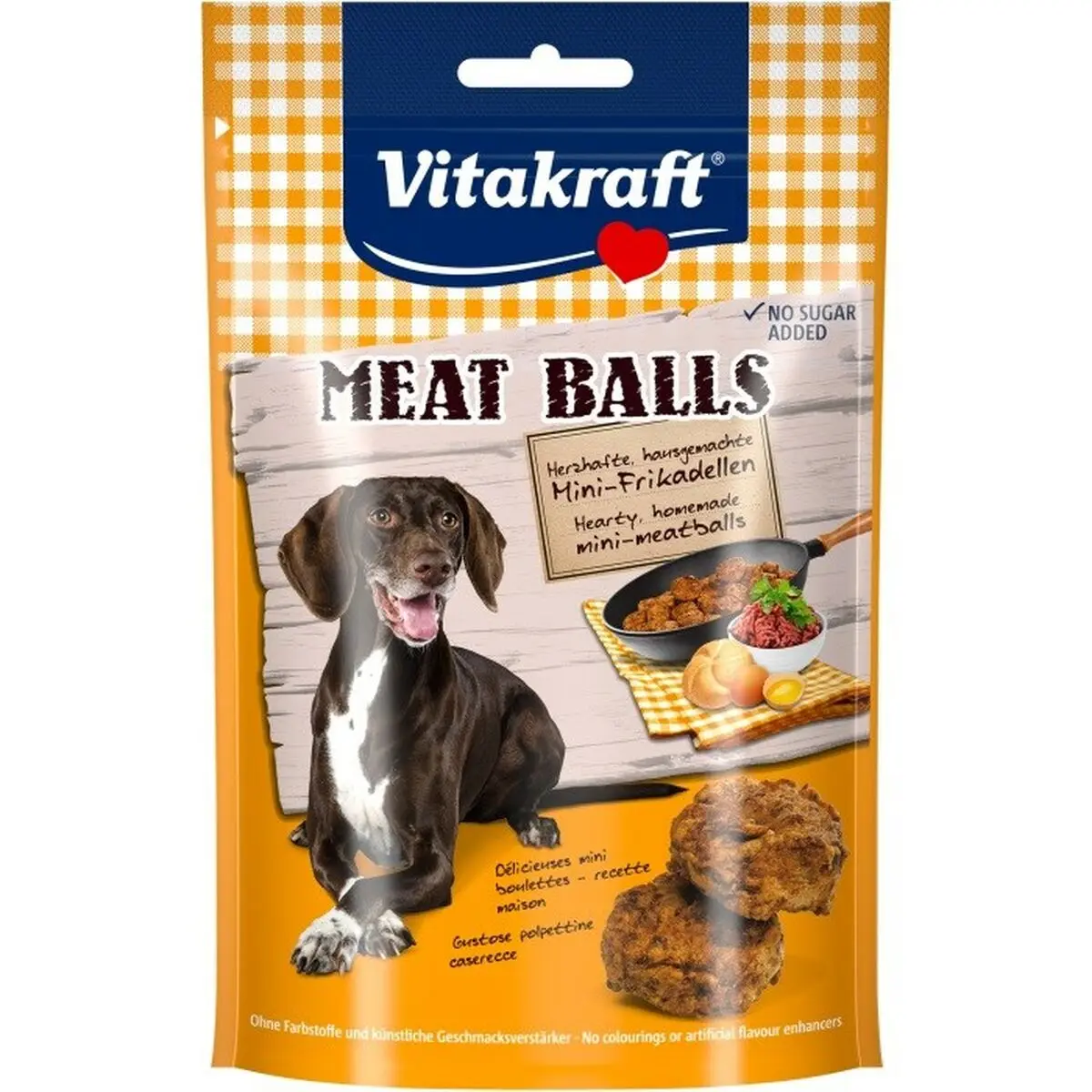 Snack per Cani Vitakraft Meat Balls Maiale 80 g