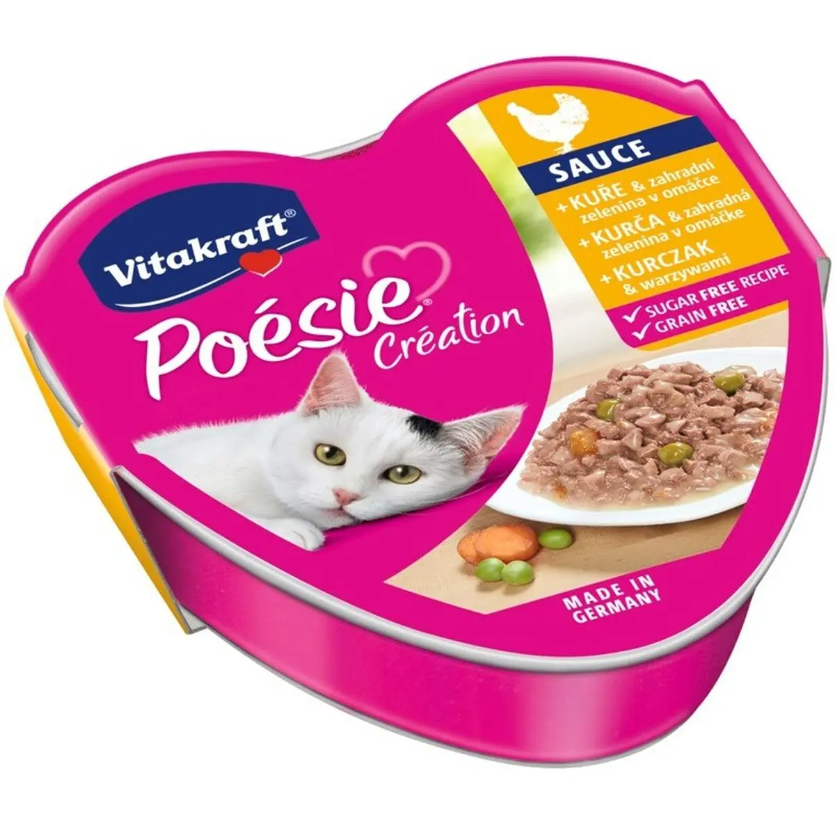 Cibo per gatti Vitakraft POESIE CREATION SOS Pollo 85 g