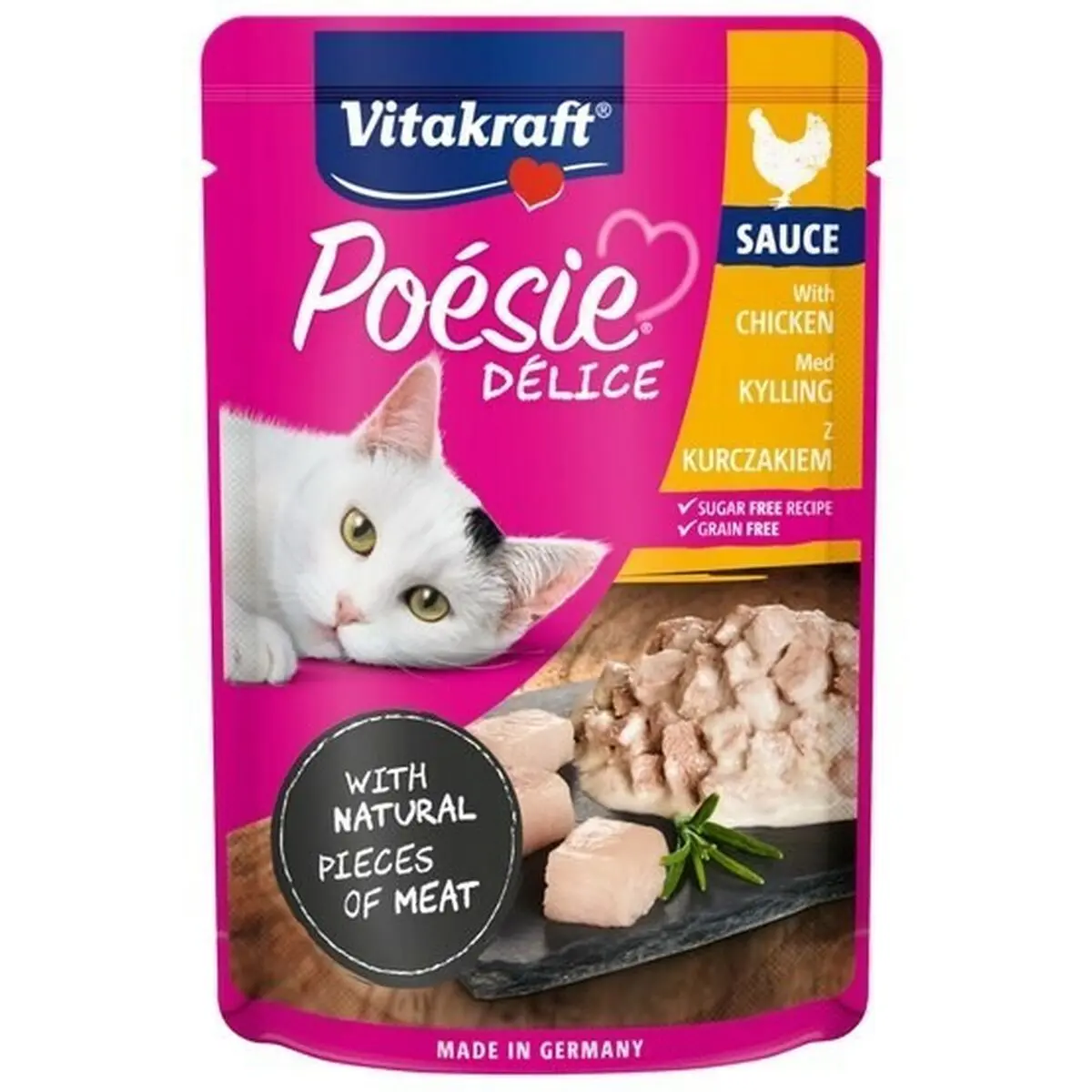 Cibo per gatti Vitakraft POESIE DELICE Pollo 85 g