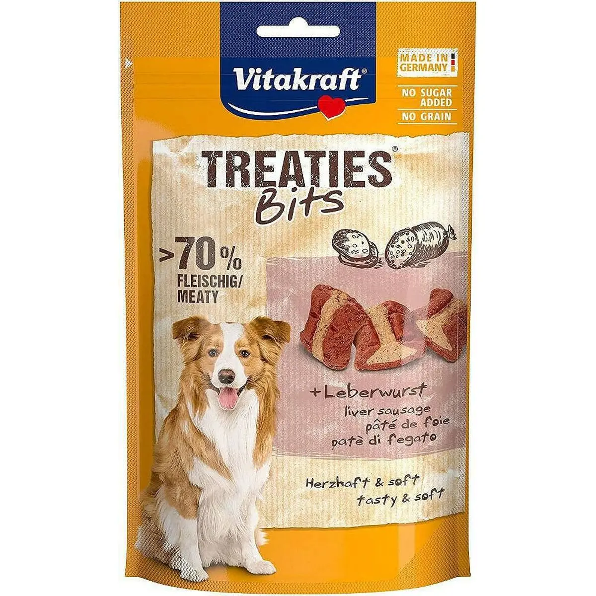 Snack per Cani Vitakraft Treaties Bits Maiale 120 g