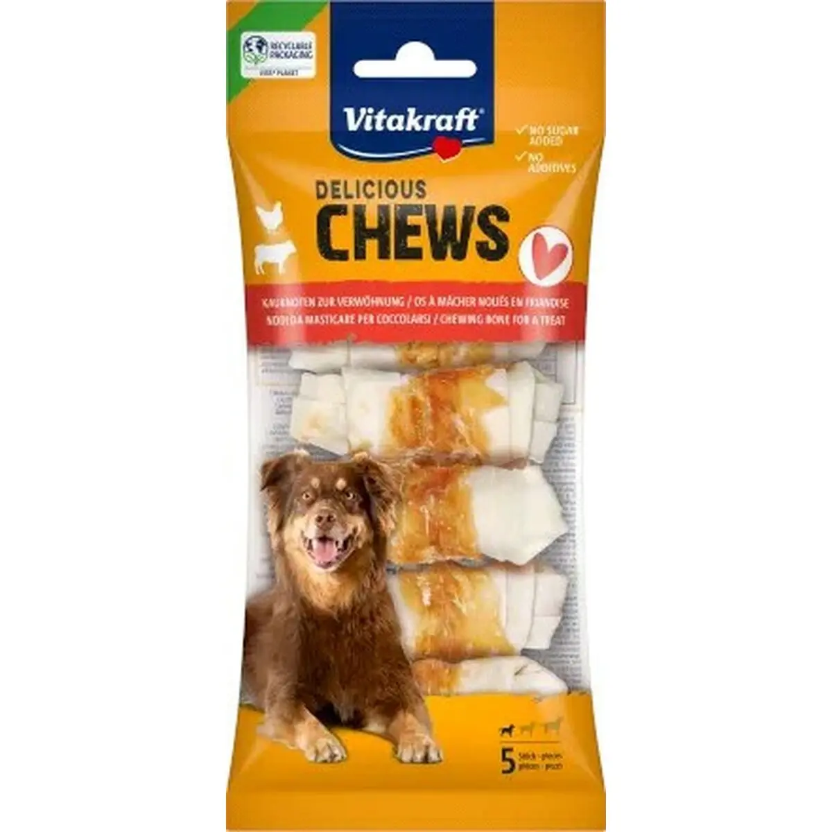 Snack per Cani Vitakraft Chews Deli Pollo 70 g