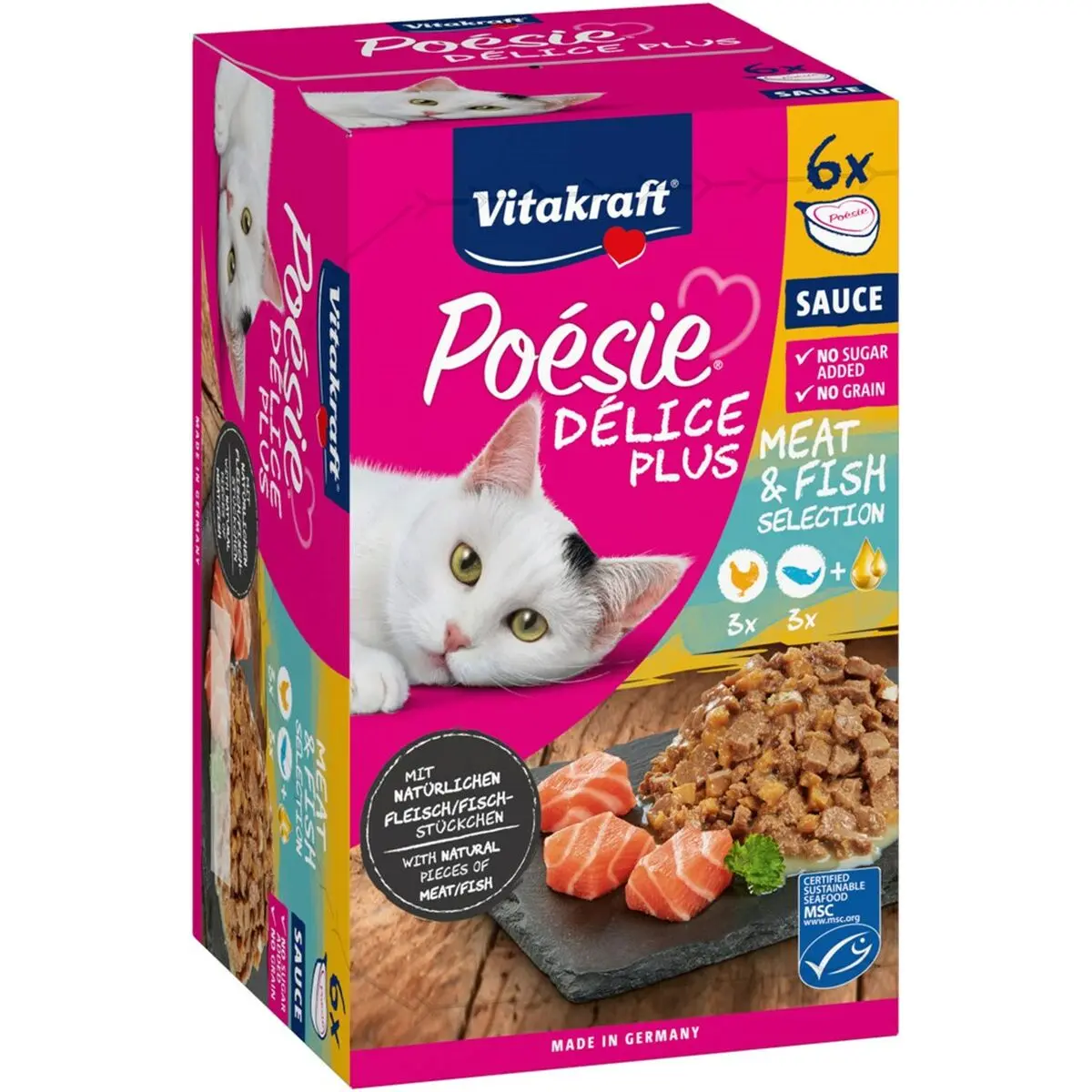 Cibo per gatti Vitakraft POESIE DELICE PLUS Pollo