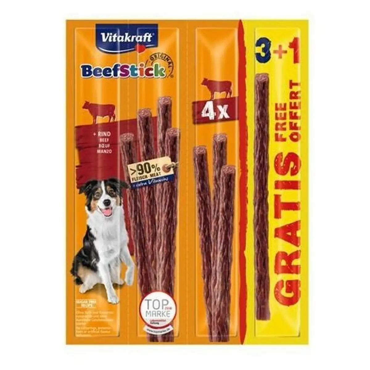 Snack per Cani Vitakraft Beef Stick Beef Carne di manzo e vitello