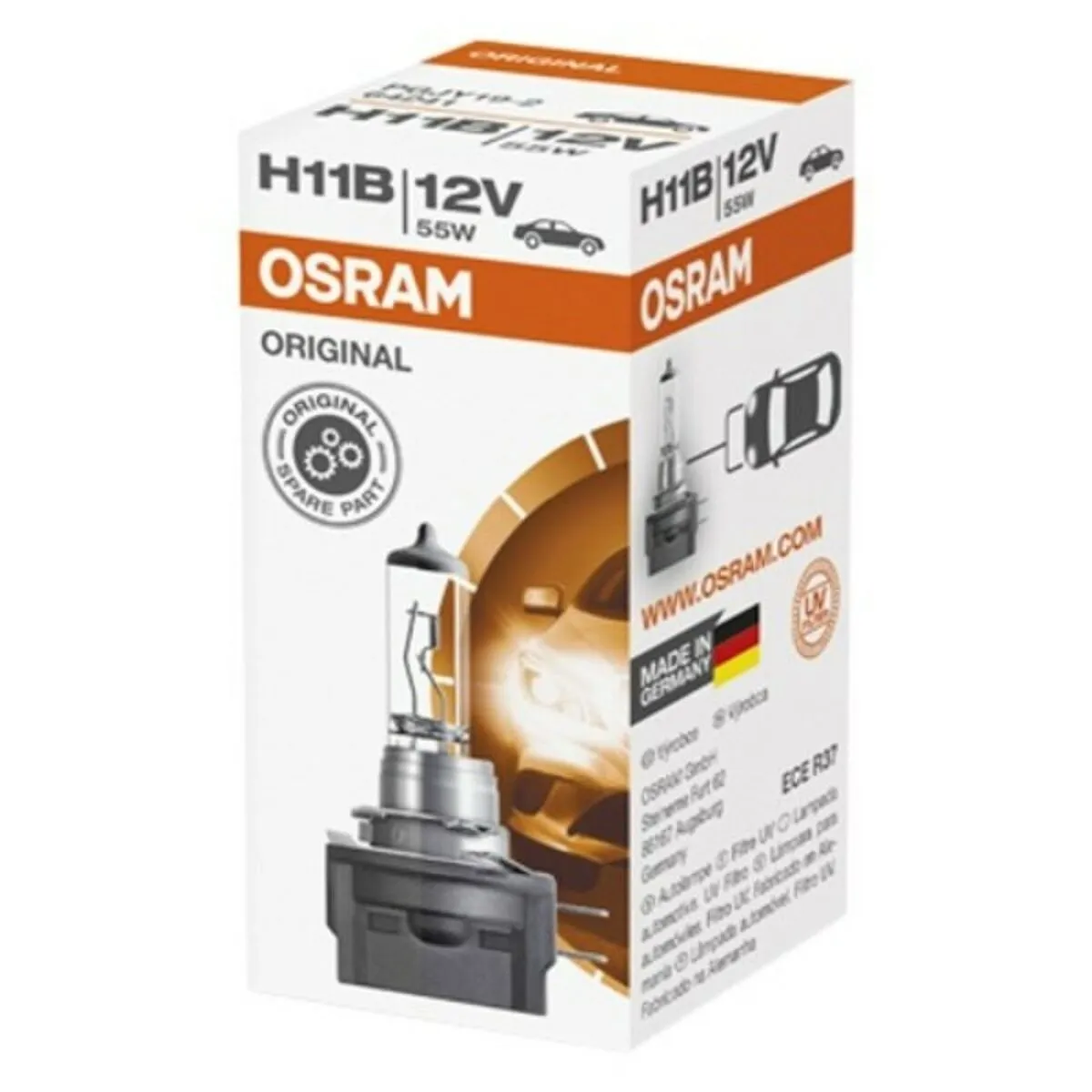 Lampadina per Auto Osram 64241 H11B 12V 55W