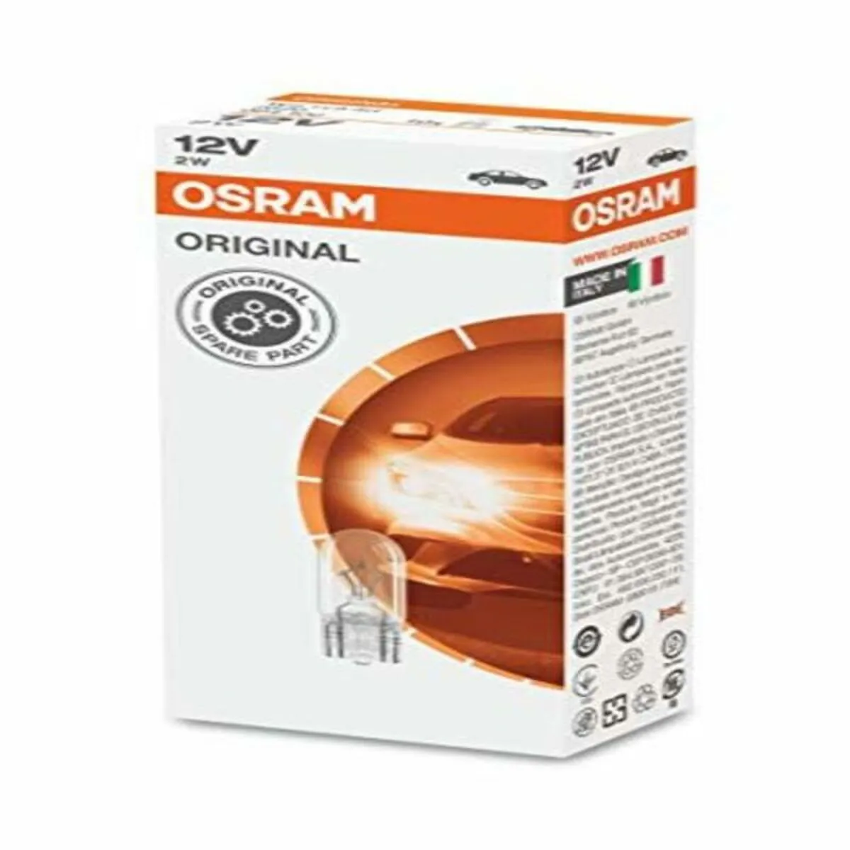 Lampadina per Auto Osram 2820 12V 2W (10 pcs)