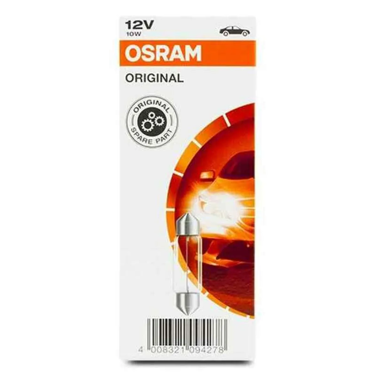 Lampadina per Auto OS6461 Osram OS6461 C5W 12V 10W (10 pcs)