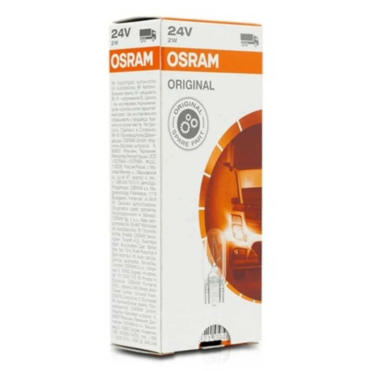 Lampadina per Auto Osram 24V 2W (10 pcs)