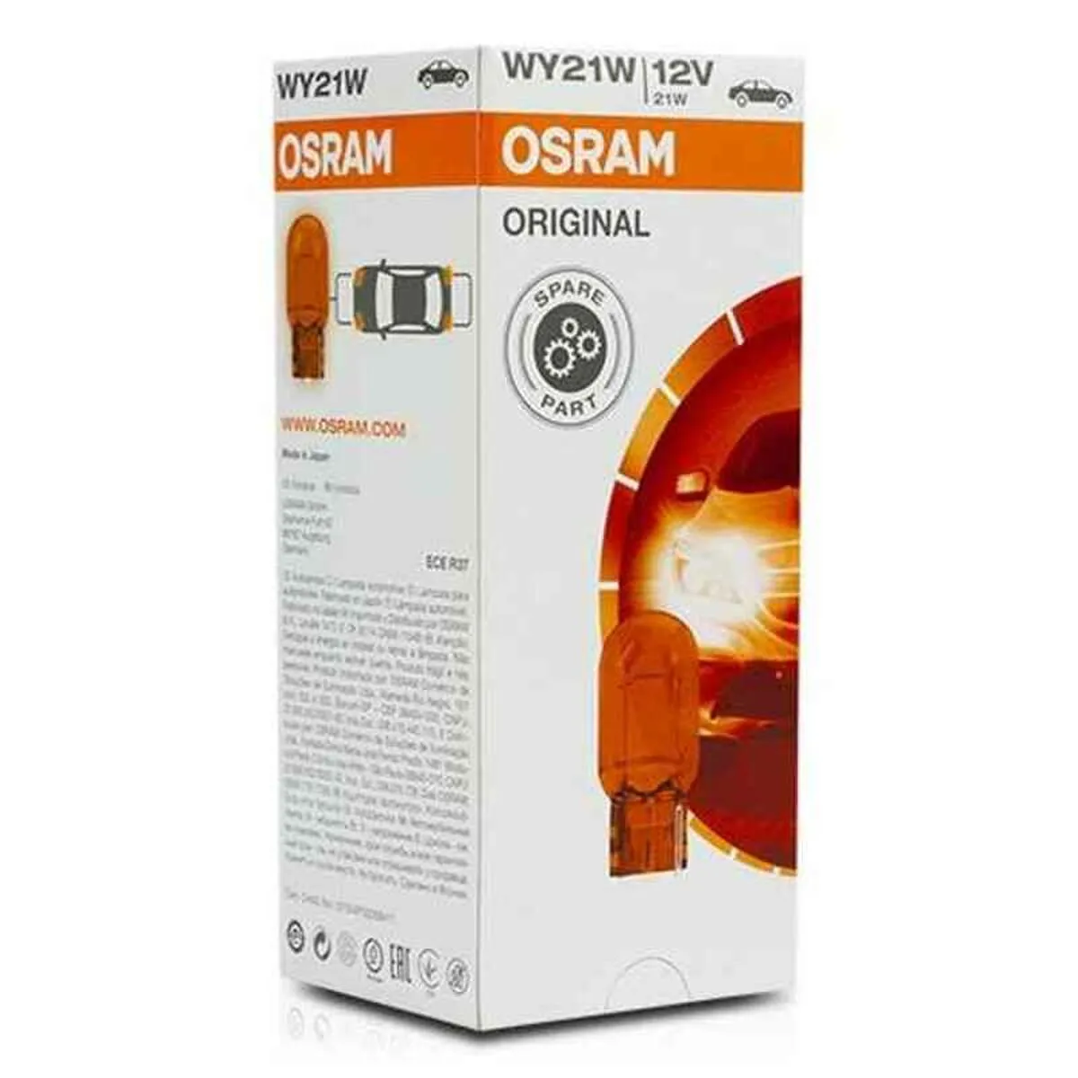 Lampadina per Auto OS7504 Osram OS7504 WY21W 21W 12V (10 pcs)