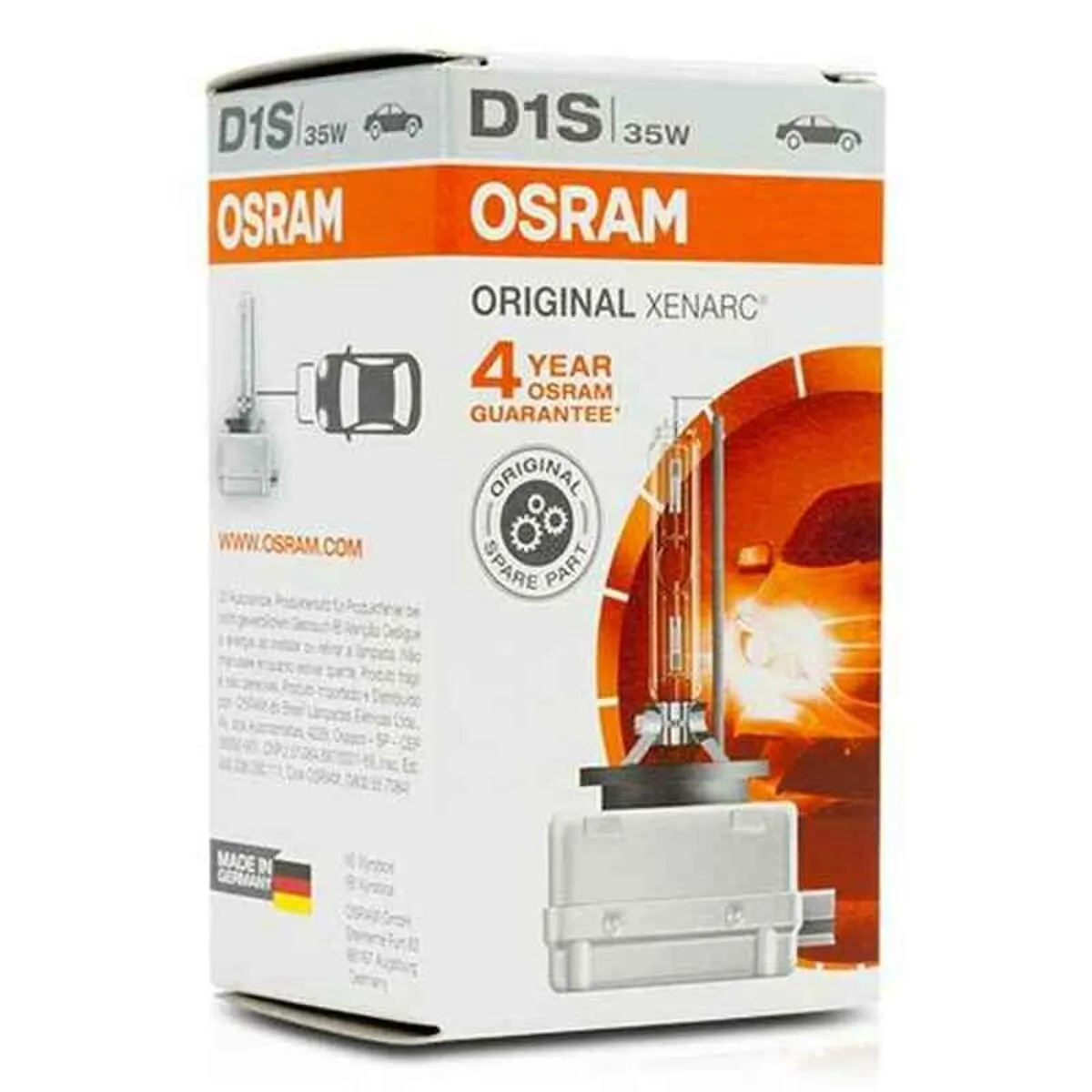 Lampadina per Auto OS66140 Osram OS66140 D1S 35W 85V