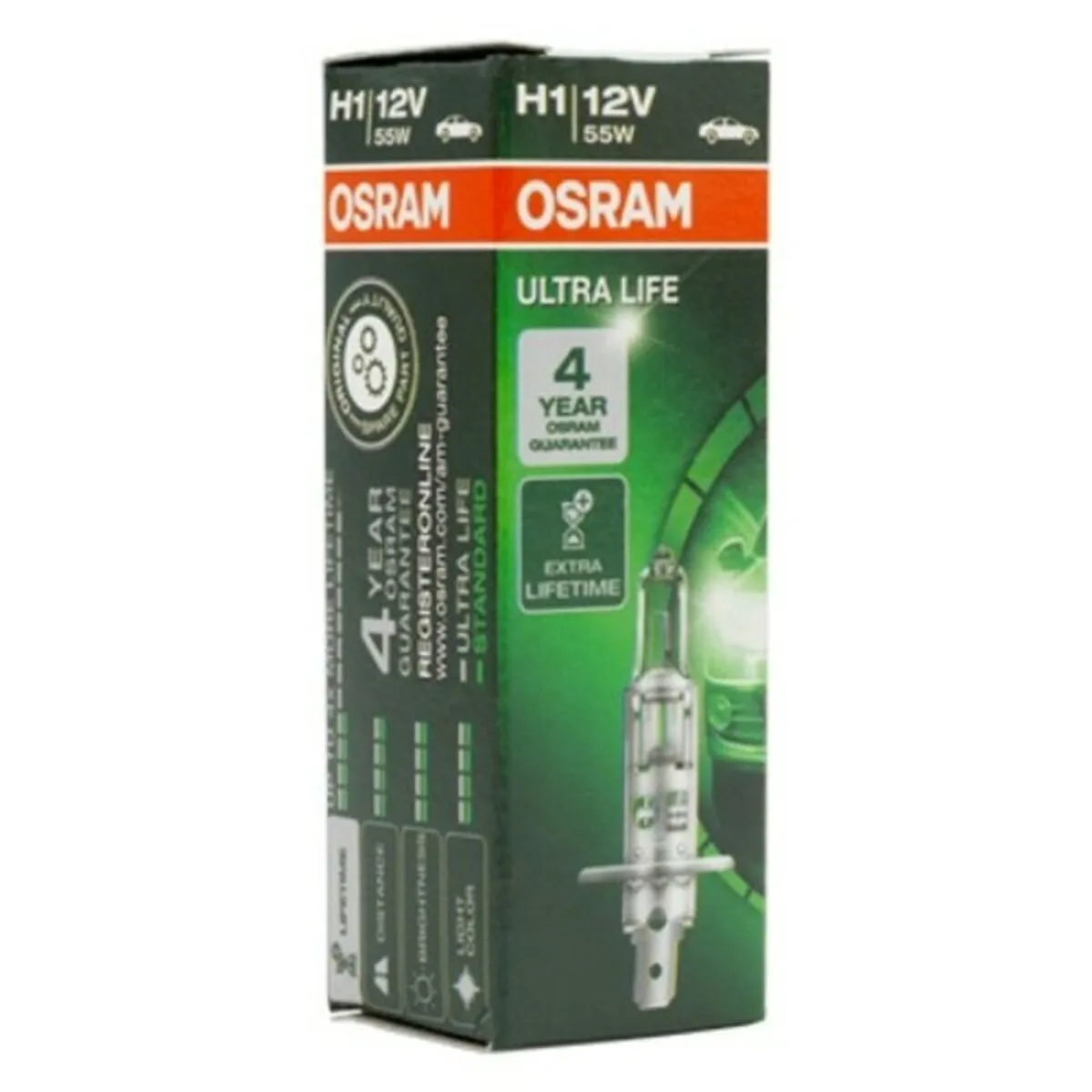 Lampadina per Auto Osram 64150ULT H1 12V 55W 3200K