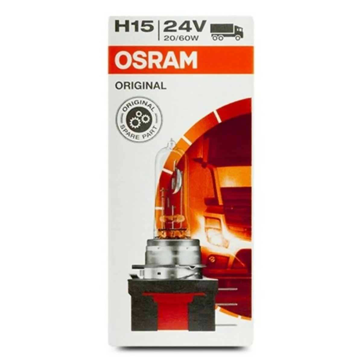 Lampadina per Auto Osram 64177 H15 24V 20/60W 3200K