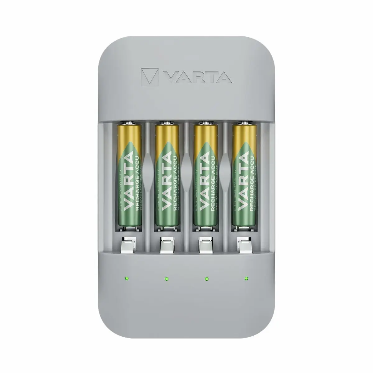 Caricabatterie Varta Eco Charger Pro 56813 AAA 4 Batterie