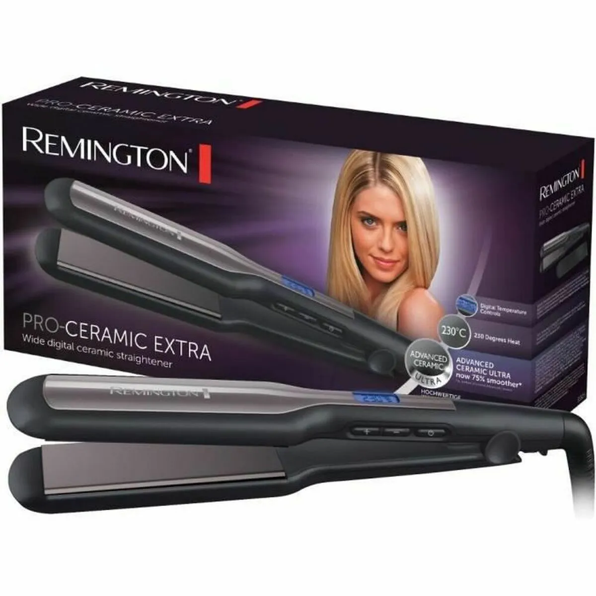 Piastra per Capelli Remington Pro Ceramic Extra S5525 (110 mm)