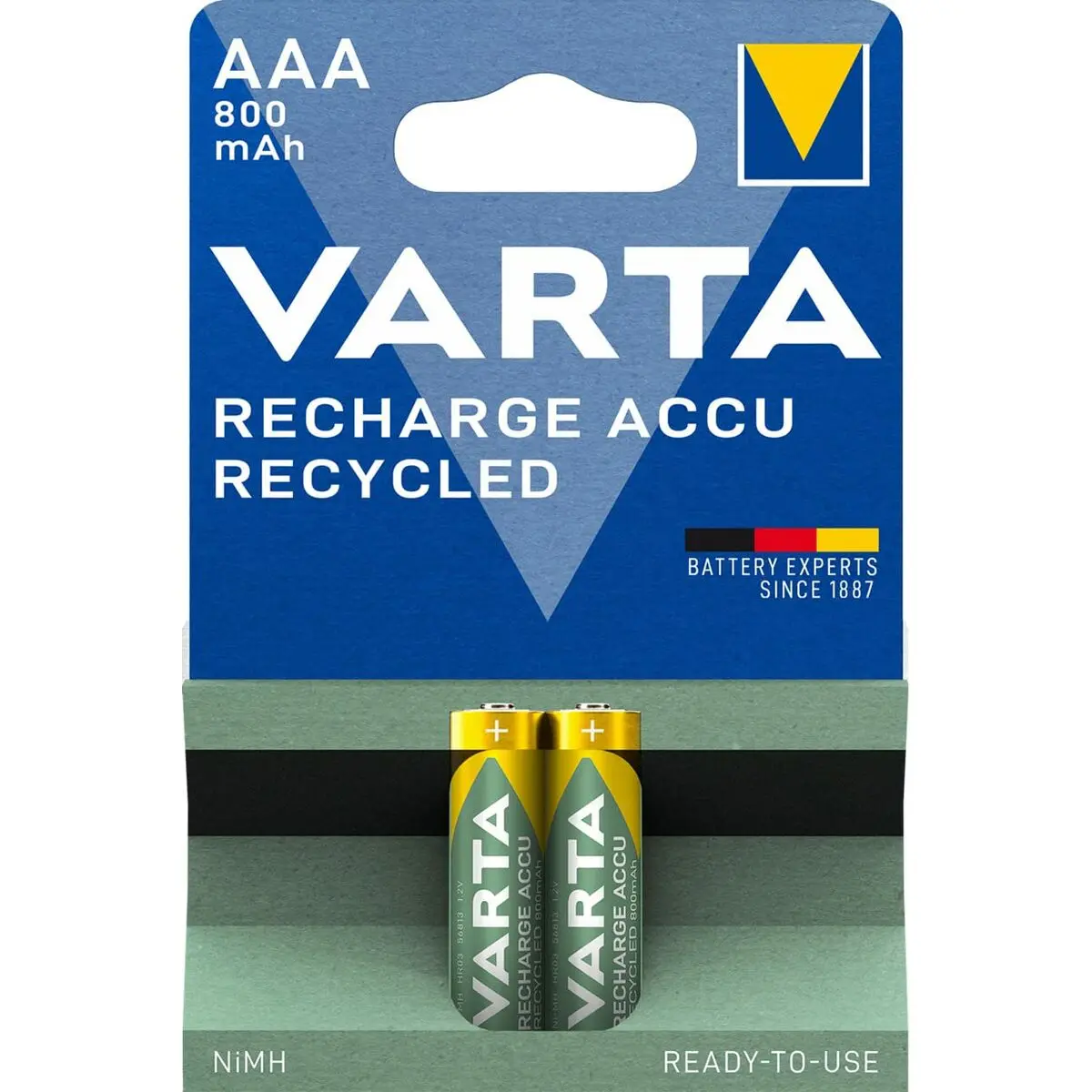 Batterie Ricaricabili Varta AAA 800MAH  2UD 1,2 V 800 mAh AAA 1,2 V AAA