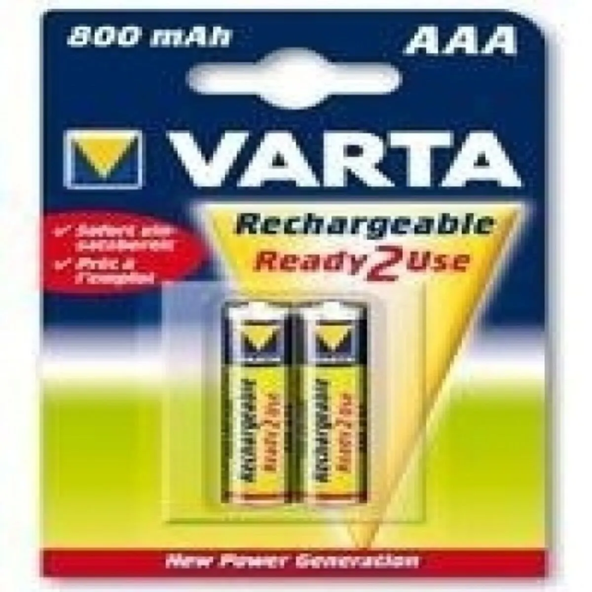 Batterie Ricaricabili Varta AAA 800MAH  2UD 1,2 V 800 mAh AAA