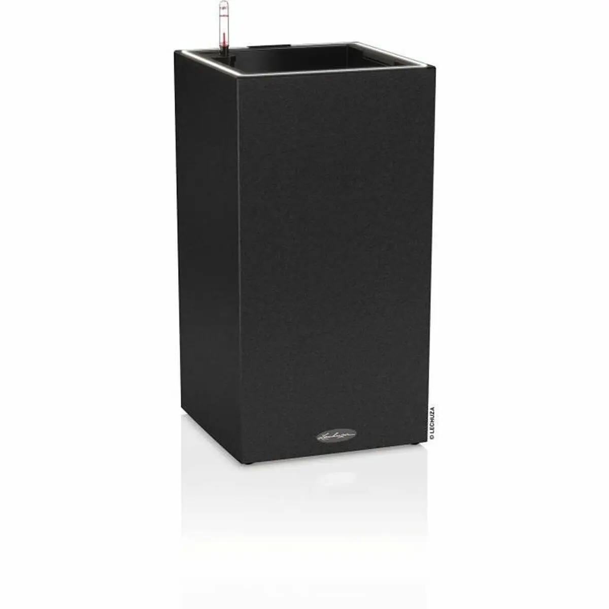 Vaso Autoirrigante Lechuza Nero 40 x 40 x 56 cm LED