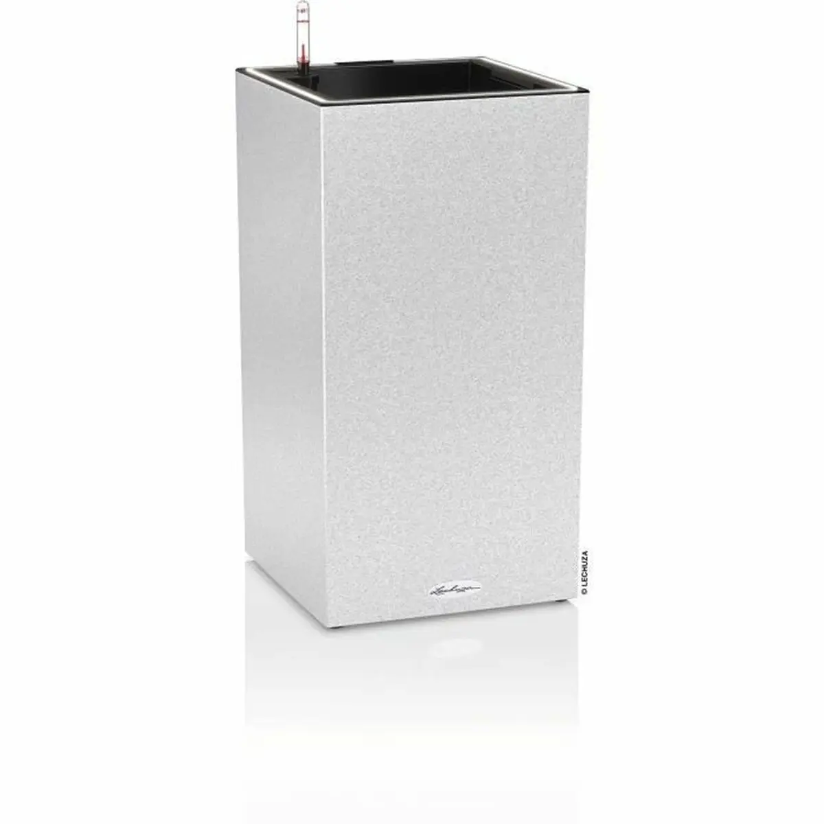 Vaso Autoirrigante Lechuza Bianco 40 x 40 x 56 cm LED