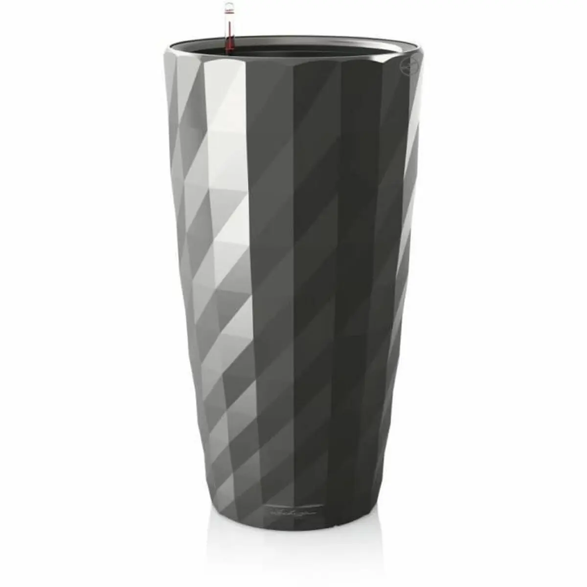 Vaso Lechuza Grigio Plastica (1 Unità)