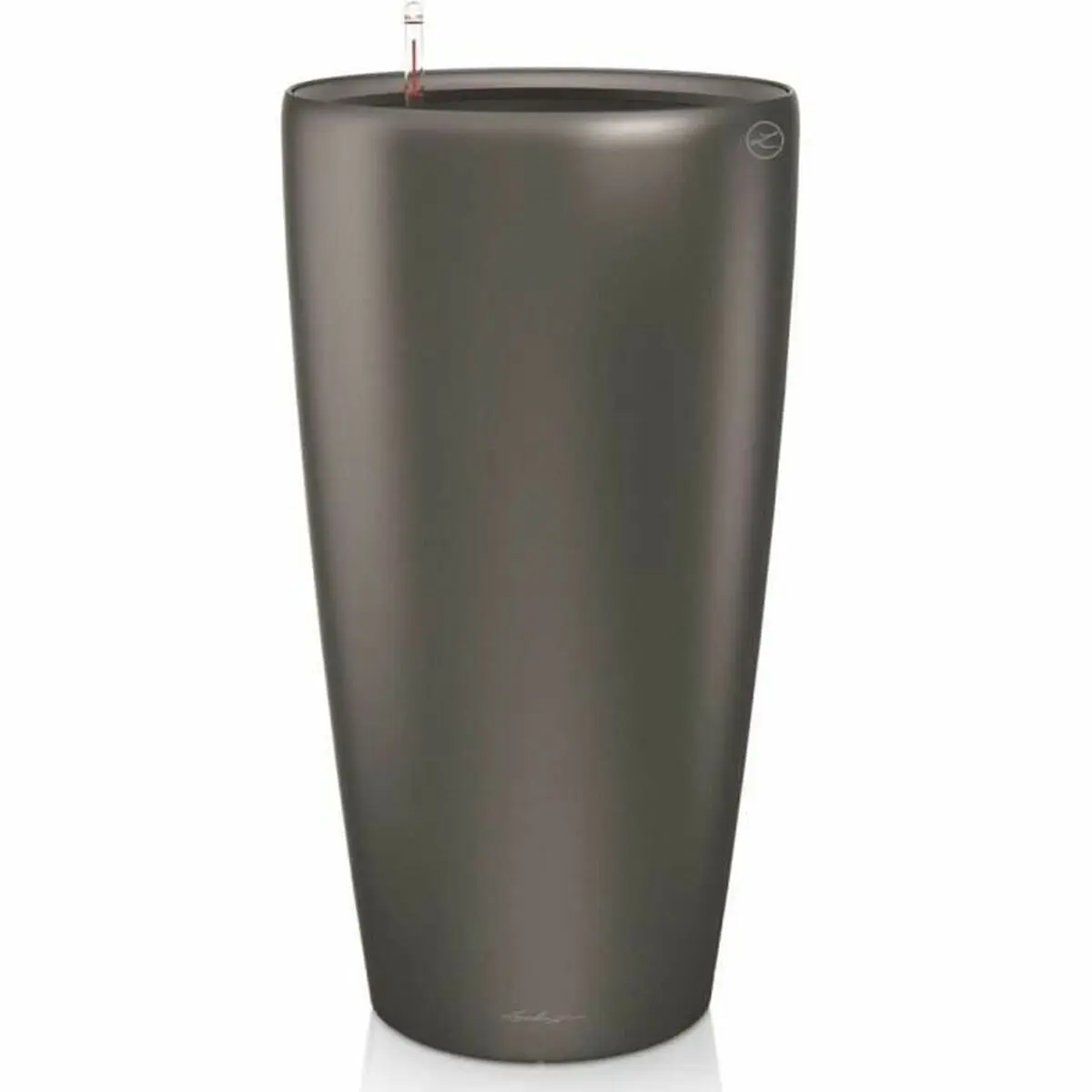 Vaso Autoirrigante Lechuza Antracite Ø 40 x 75 cm Plastica